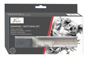Hobby artikelen - Creative Craft Group Drawing set 12 parts - AR0203/GE
