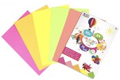 Papier, fotopapier en etiketten - Creative Craft Group Copy paper A4 FLOUR 75g. 40 sheets ass. - CR0009/GE