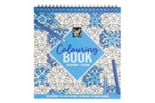 Hobby artikelen - Creative Craft Group Mandala coloring book 21*20cm. 24s. 120g. BLUE - CR5011/GE-1