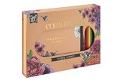 Hobby artikelen - Creative Craft Group Coloring book + 10 crayons. Gift box. - CR5022/GE