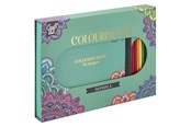 Hobby artikelen - Creative Craft Group Coloring book + 10 crayons. Gift box. - CR5023/GE
