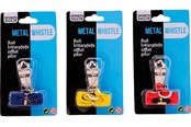 Hobby artikelen - Hobby Mate Whistle with string on blister card. Ass. - F-125