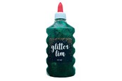Hobby artikelen - Hobby Mate Glitter glue GREEN 177 ml - Lim04