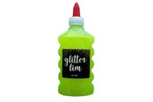 Hobby artikelen - Hobby Mate Glitter Glue Pastel YELLOW 177 ml - Lim07