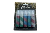 Hobby artikelen - Hobby Mate Glitter glue in tube w/pin. 5 colors 20ml - Lim16