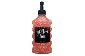 Hobby artikelen - Hobby Mate Glitter glue coarse glitter Orange 177ml - Lim57