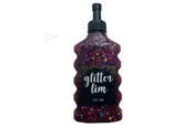 Hobby artikelen - Hobby Mate Glitter glue coarse glitter Black Multi 177 - Lim61
