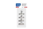 Hobby artikelen - SPREE Paper clip Bulldog with magnet 50 mm 4 pcs - SP82084