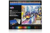 Hobby artikelen - Zieler Watercolor pencils 24 pcs. in box - Z09299250