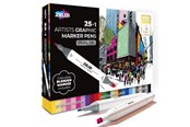 Hobby artikelen - Zieler Twin Markers 25 plus 1 pc. - Z09299541