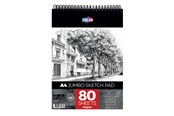 Hobby artikelen - Zieler Sketchbook JUMBO SPIRAL A4 140g. - Z09608109