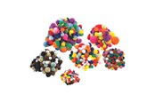 Schrijf- en tekenartikelen - Colorations - Colored Pompoms 700pcs. - CHPOMPAC
