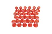 Hobby artikelen - Colorations - Shapes & Numbers Clay Stamps 26pcs. - CHDOUGHS