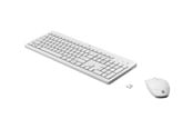 Toetsenbord - HP 230 - Keyboard and mouse set - Engels - Wit - 3L1F0AA#ABB