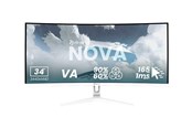 Scherm - 34" Arozzi Nova 34″ Curved computer monitor - AZ-NO-34T2K165-WT