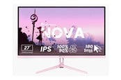 Scherm - 27" Arozzi Nova (Pink) 27″ computer monitor - AZ-NO-27T2K180-PNK