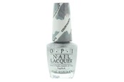 Make-up - OPI Nail Polish 15 ml.– Silver Canvas Undercoat. Sølvmetallic - 3614222055143
