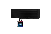 CPU koeler - Lian Li Hydroshift II LCD-S 360N fanless - CPU waterkoeling - Max 28 dBA - GHS2LCDS36NB