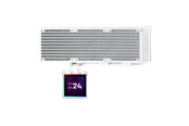 CPU koeler - Lian Li Hydroshift II LCD-S 360N fanless - CPU waterkoeling - Max 28 dBA - GHS2LCDS36NW