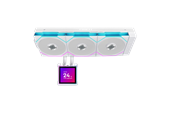 CPU koeler - Lian Li Hydroshift II LCD-S 360TL Wireless - CPU waterkoeling - Maximaal 33 dBA - GHS2LCDS36TW