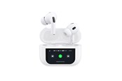 Headphones/Headsets - Dudao U19 in-ear TWS wireless Bluetooth 5.3 headphones with LED display - white - 6976625332724