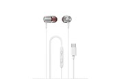 Headphones/Headsets - Dudao X1PROT In-Ear Wired USB-C Headphones 1.2m - White - 6973687247355