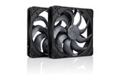 Case Fan - Noctua NF-A14x25 G2 PWM Sx2-PP chromax.black - Case ventilator - 140mm - Black - NF-A14x25 G2 PWM Sx2-PP chromax.black