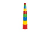 Speelgoed voor baby's - Dantoy Play cups in net 9 pcs - 5417