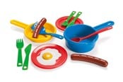 Speelkeuken en apparatuur - Dantoy Sausage set in net 13 pcs - 4234