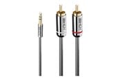 Audiokabel - Lindy Cromo Line audio cable - 1 m - 35333