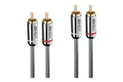 Audiokabel - Lindy Cromo Line audio cable - 2 m - 35346
