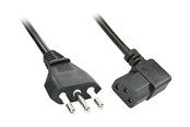 Voedingskabel (extern) - Lindy - power cable - CEI 23-50 to power IEC 60320 C13 - 2 m - 30346