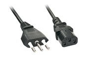 Voedingskabel (extern) - Lindy - power cable - CEI 23-50 to power IEC 60320 C13 - 5 m - 30415