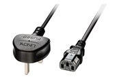 Voedingskabel (extern) - Lindy - power cable - power IEC 60320 C13 to BS 1363 - 5 m - 30435