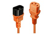Voedingskabel (extern) - Lindy - power extension cable - power IEC 60320 C13 to IEC 60320 C14 - 1 m - 30474