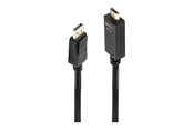 Beelscherm- en tv-kabel - Lindy adapter cable - DisplayPort / HDMI - 2 m - 36922