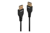 Beelscherm- en tv-kabel - Lindy Slim Line - DisplayPort cable - DisplayPort to DisplayPort - 3 m - 36463