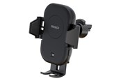 Mobiel - Adapters & Opladers - Deltaco Wireless car charger | 15 W | automatic open and close | dual mounts | black - QI-C1001