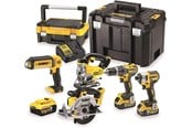 Gereedschap - Dewalt DCK551P3T-QW Cordless Tool Kit - DCK551P3T-QW