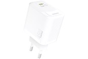 Mobiel - Adapters & Opladers - Dudao A28 45W GaN USB-C Wall Charger - White - 6976625334247