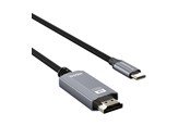 Beelscherm- en tv-kabel - Wozinsky WCCH-01 USB-C - HDMI 4K 60Hz Cable 1.8m - Black - 5907769378898