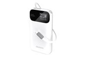 Powerbank - Dudao K31 10000 mAh 22.5W PD Powerbank with Built-in Cable - White Powerbank - Wit - 10000 mAh - 6977196682003