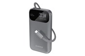 Powerbank - Dudao K31 10000 mAh 22.5W PD Powerbank with Built-in Cable - Gray Powerbank - Grijs - 10000 mAh - 6977196681990