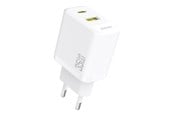 Mobiel - Adapters & Opladers - Dudao A27 Max 35W GaN Wall Charger - White - 6977196682898