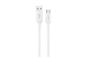 USB-kabel - Dudao L2sT USB-A - USB-C 6A Cable 1.2m - White - 6970379615706