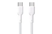 USB-kabel - Dudao L9C 65W USB-C - USB-C 2m Cable - White - 6976625334537