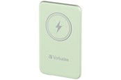 Powerbank - Verbatim Charge 'n' Go wireless power bank - magnetic mount - Li-pol - 24 pin USB-C - 20 Watt Powerbank - 32241