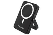 Powerbank - Verbatim Charge 'n' Go wireless power bank - magnetic with stand - Li-pol - 24 pin USB-C - 20 Watt Powerbank - Zwart - 10000 mAh - 32264