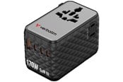 Mobiel - Adapters & Opladers - Verbatim Charge 'n' Travel 170W Universal Travel Adapter - Black - 30190