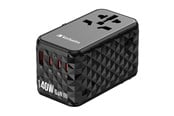 Mobiel - Adapters & Opladers - Verbatim UTA-10 power adapter - GaN III universal - 3 x USB-C USB - 140 Watt - 32125
